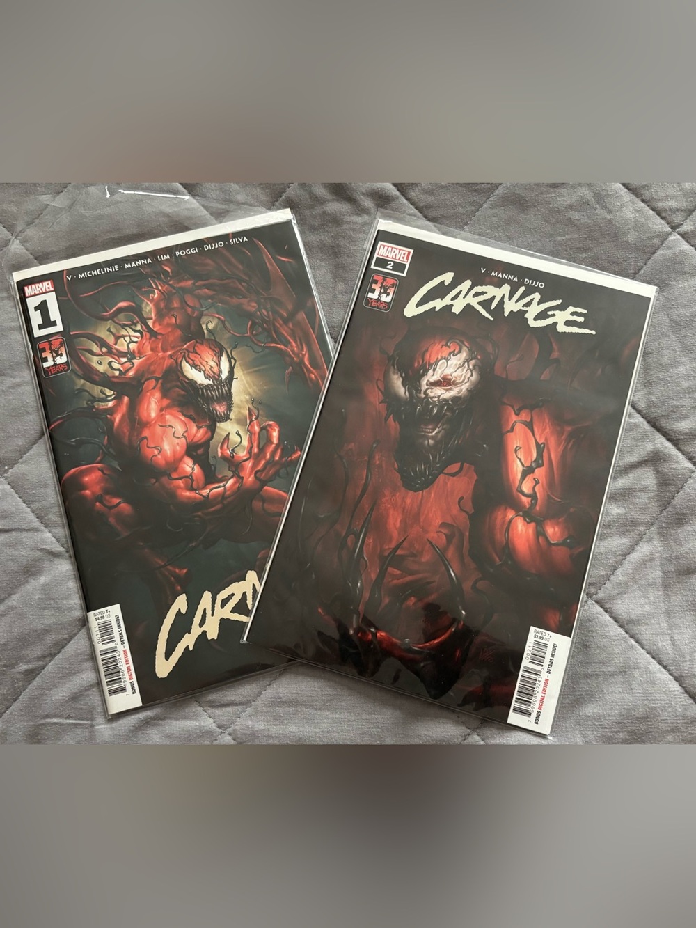 Marvel Carnage: 30th year - Issues #1,2